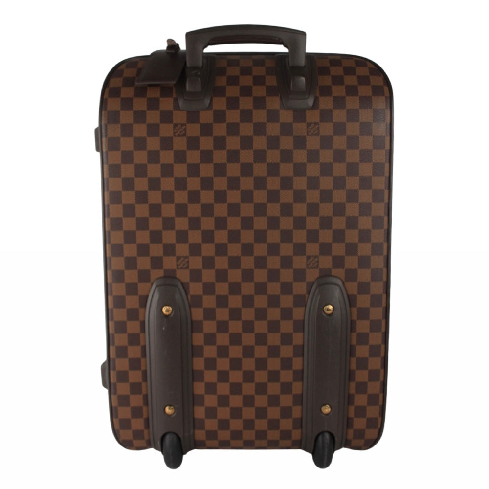 LOUIS VUITTON LV DAMIER COATED CANVAS PEGASE 55 SUITCASE