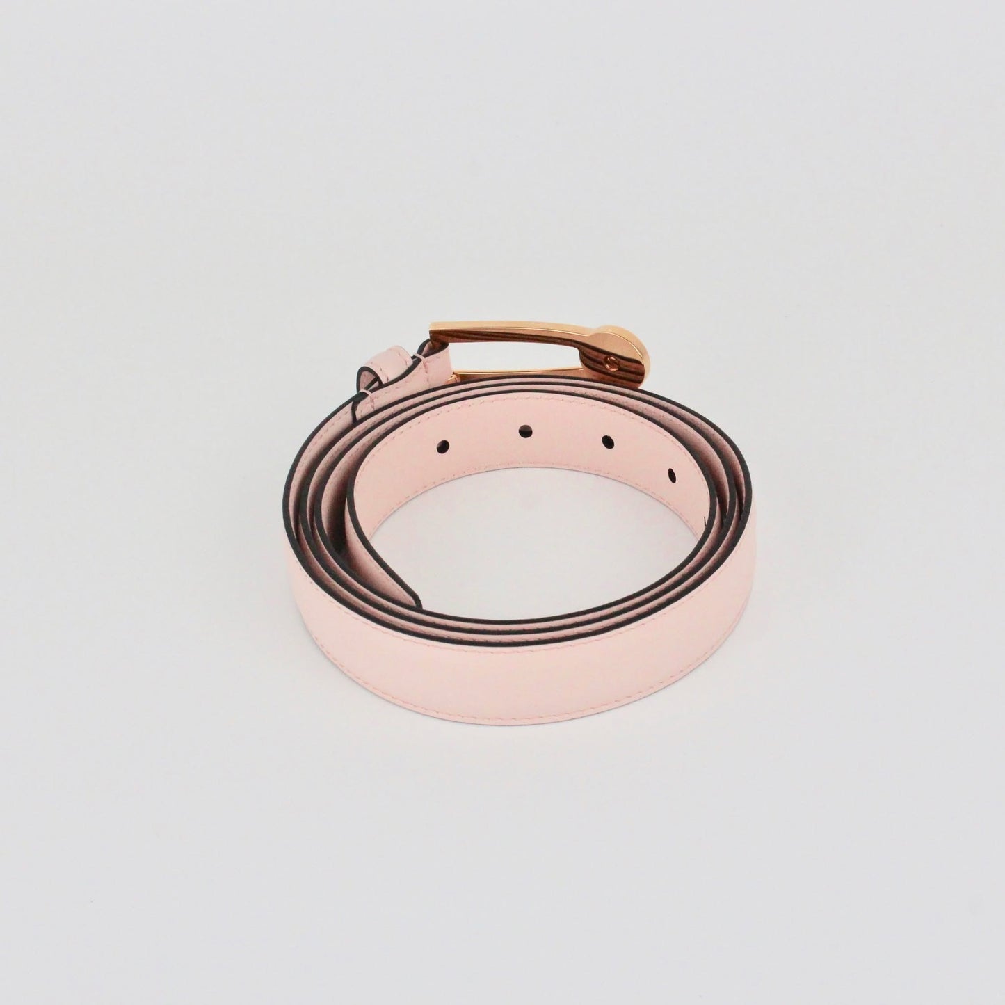 VERSACE PINK Belt Calf Leather