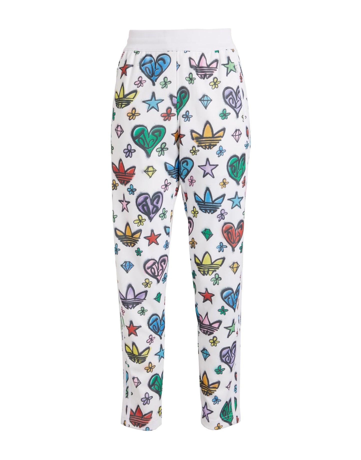 ADIDAS ORIGINALS BY JEREMY SCOTT PANTS IN WHITE