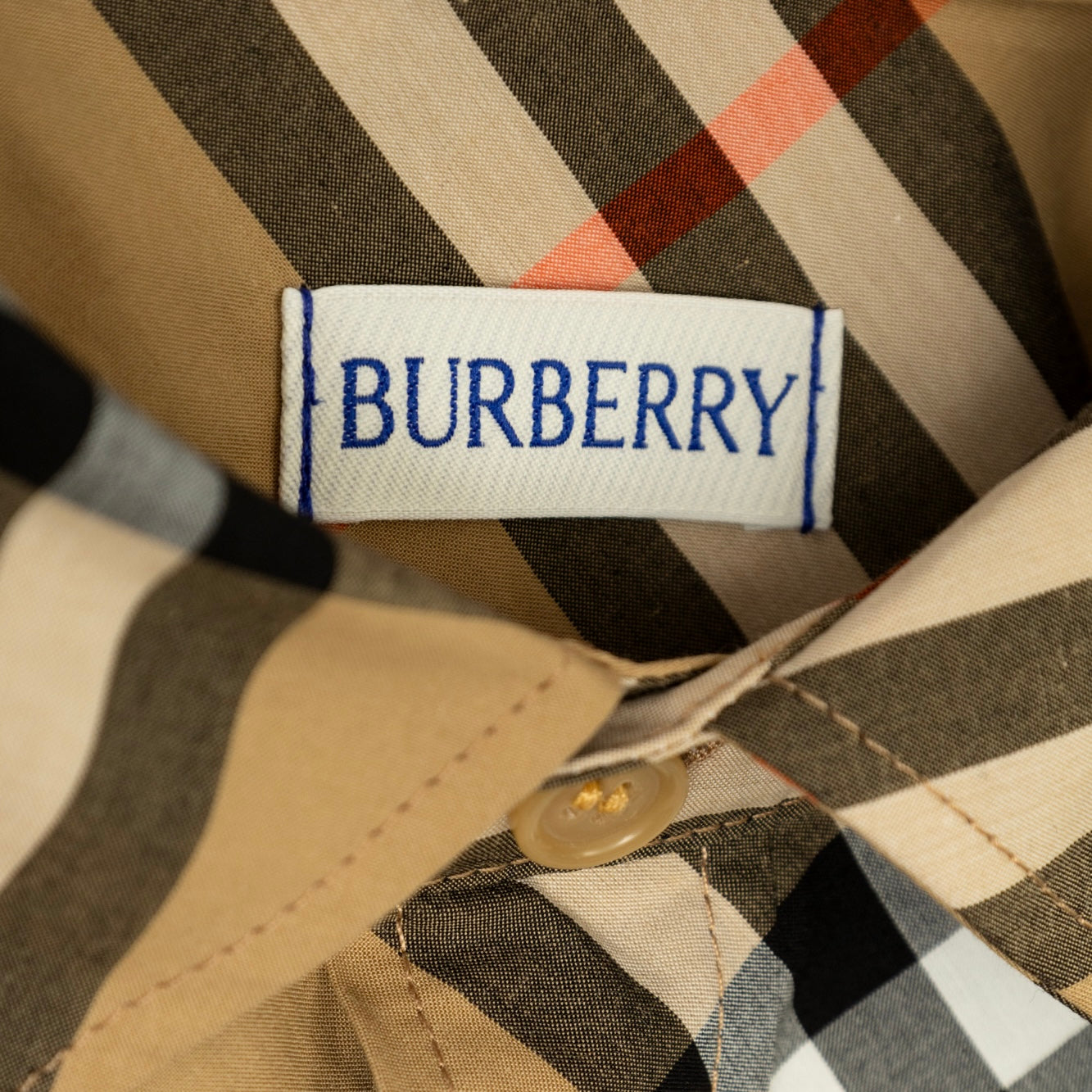 BURBERRY KIDS CHECK PATTERN SHIRT