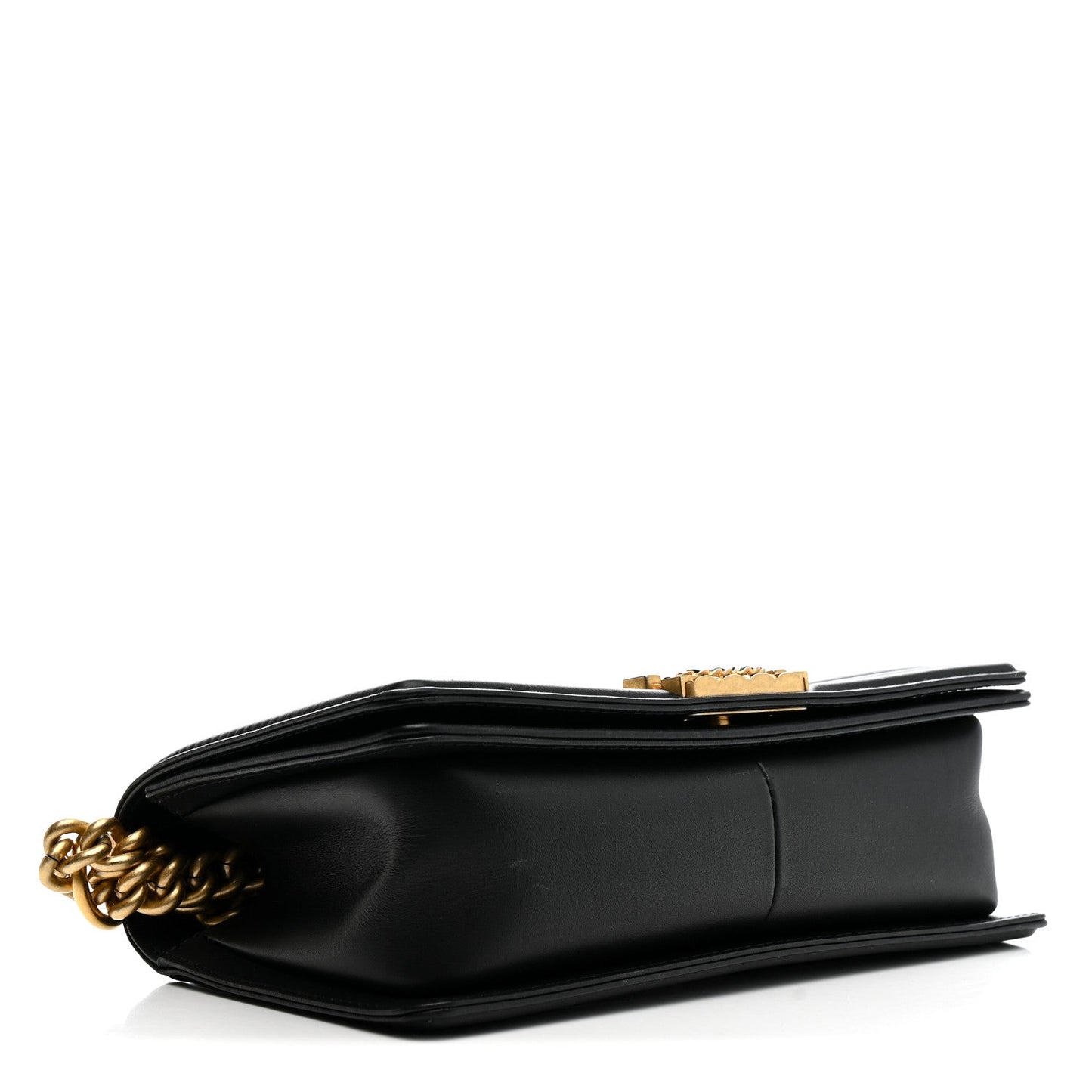 CHANEL CC LAMBSKIN CHAIN AROUND MEDIUM
BOY BAG