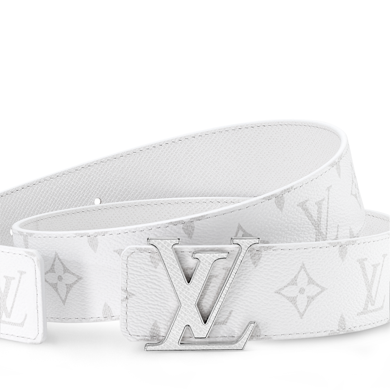 LOUIS VUITTON ECLIPSE WHITE BELT