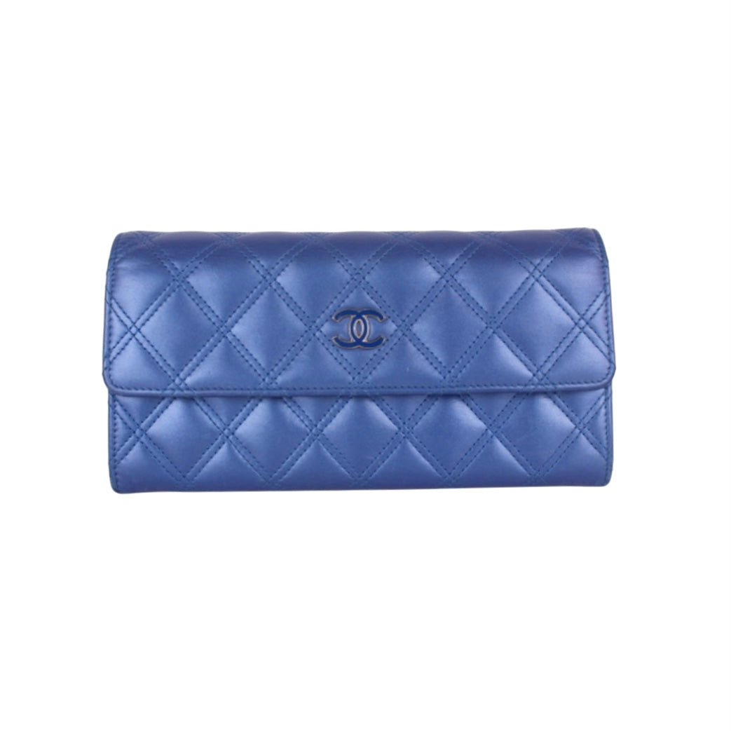 CHANEL MATELASSE LONG WALLET