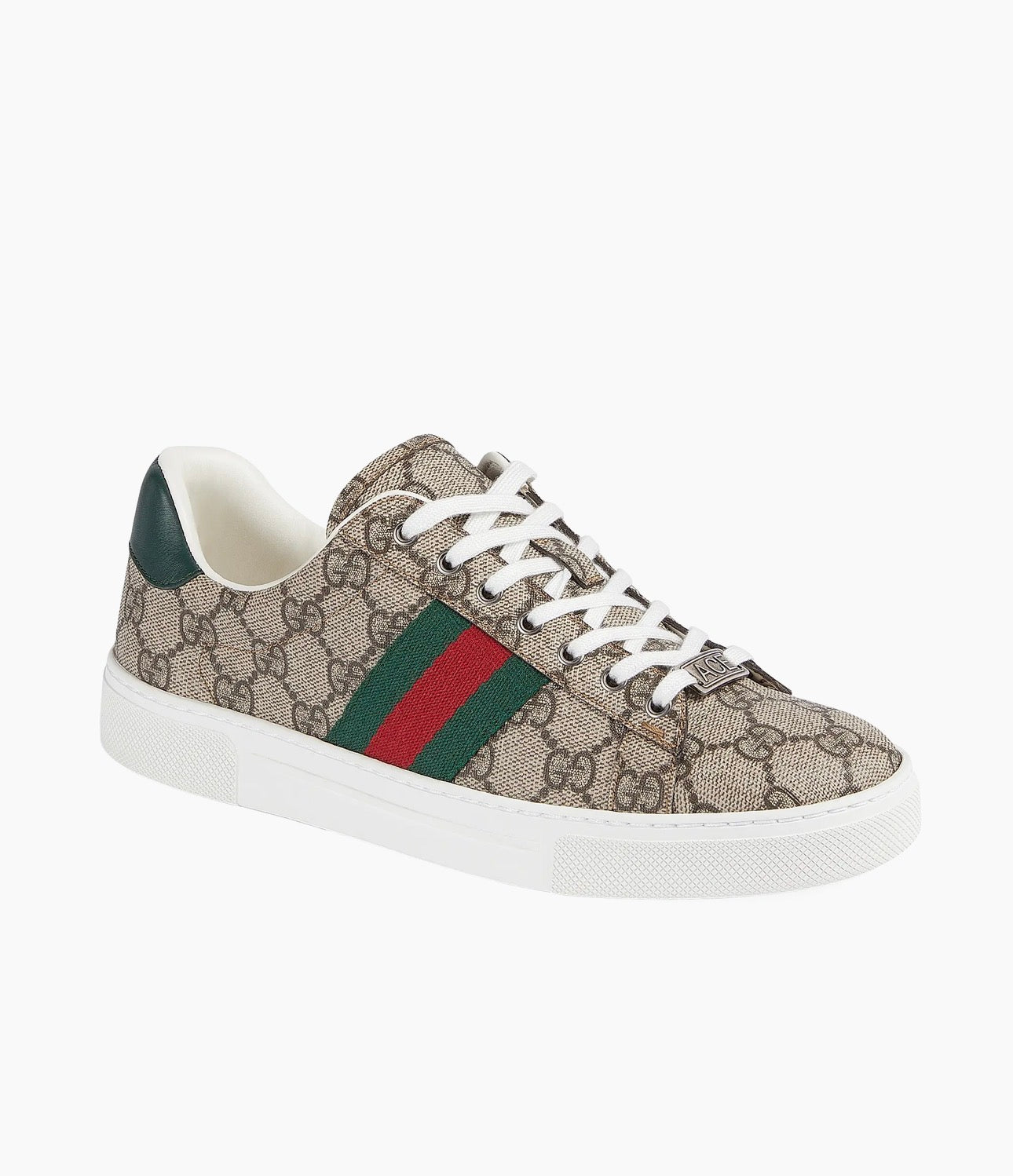 GUCCI GG WOMENS LOW TOP ACE SNEAKERS