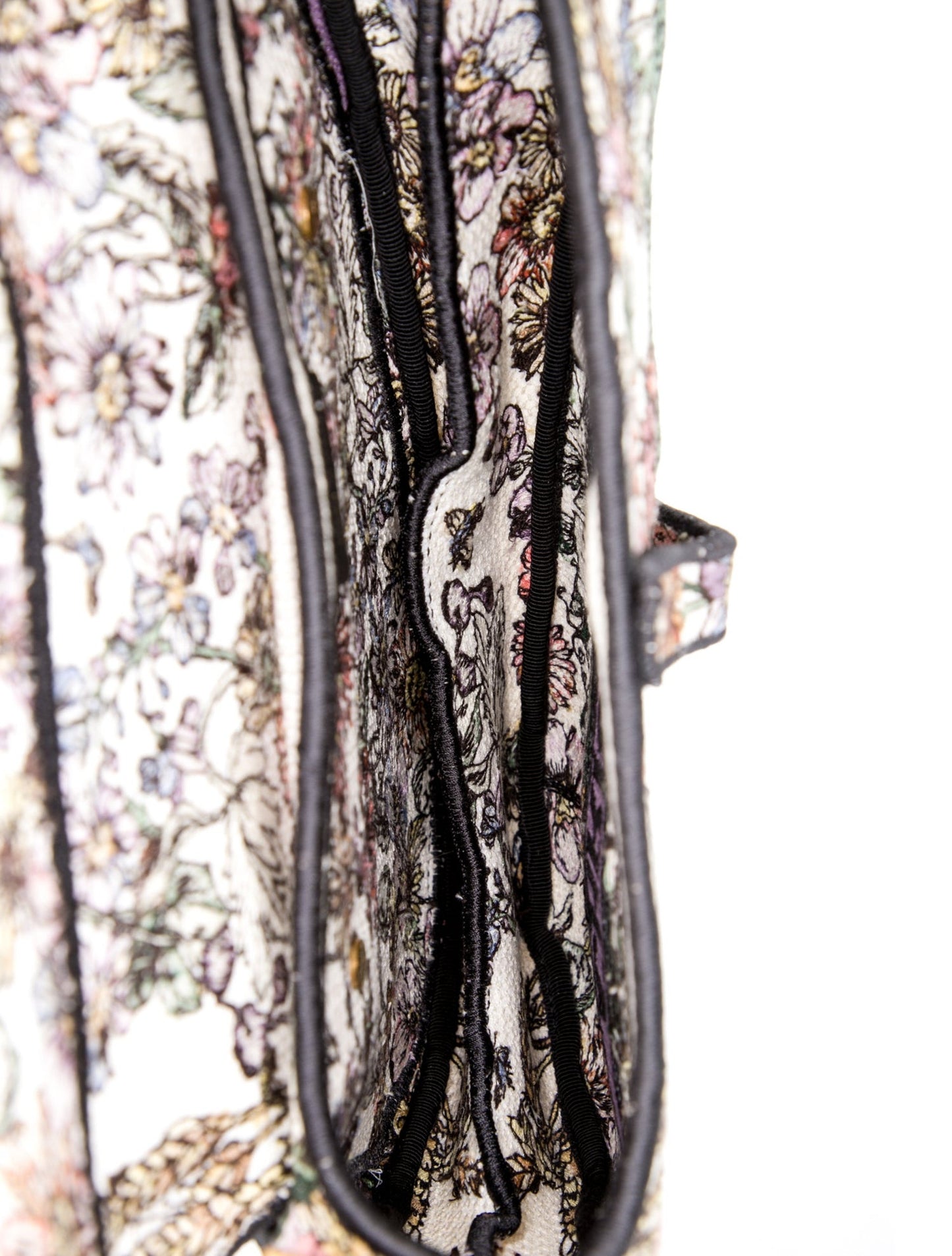 CHRISTIAN DIOR CD EMBROIDERED MEDIUM SADDLE SPRING COLLECTION