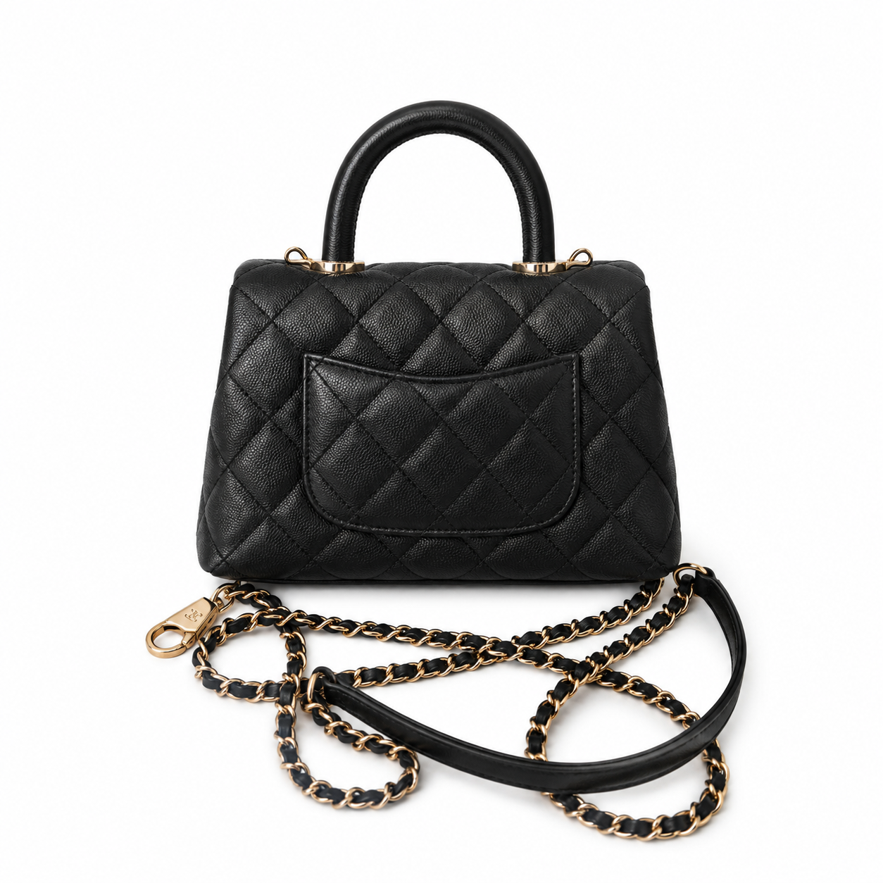 CHANEL CC TOP HANDLE EXTRA MINI CAVIAR