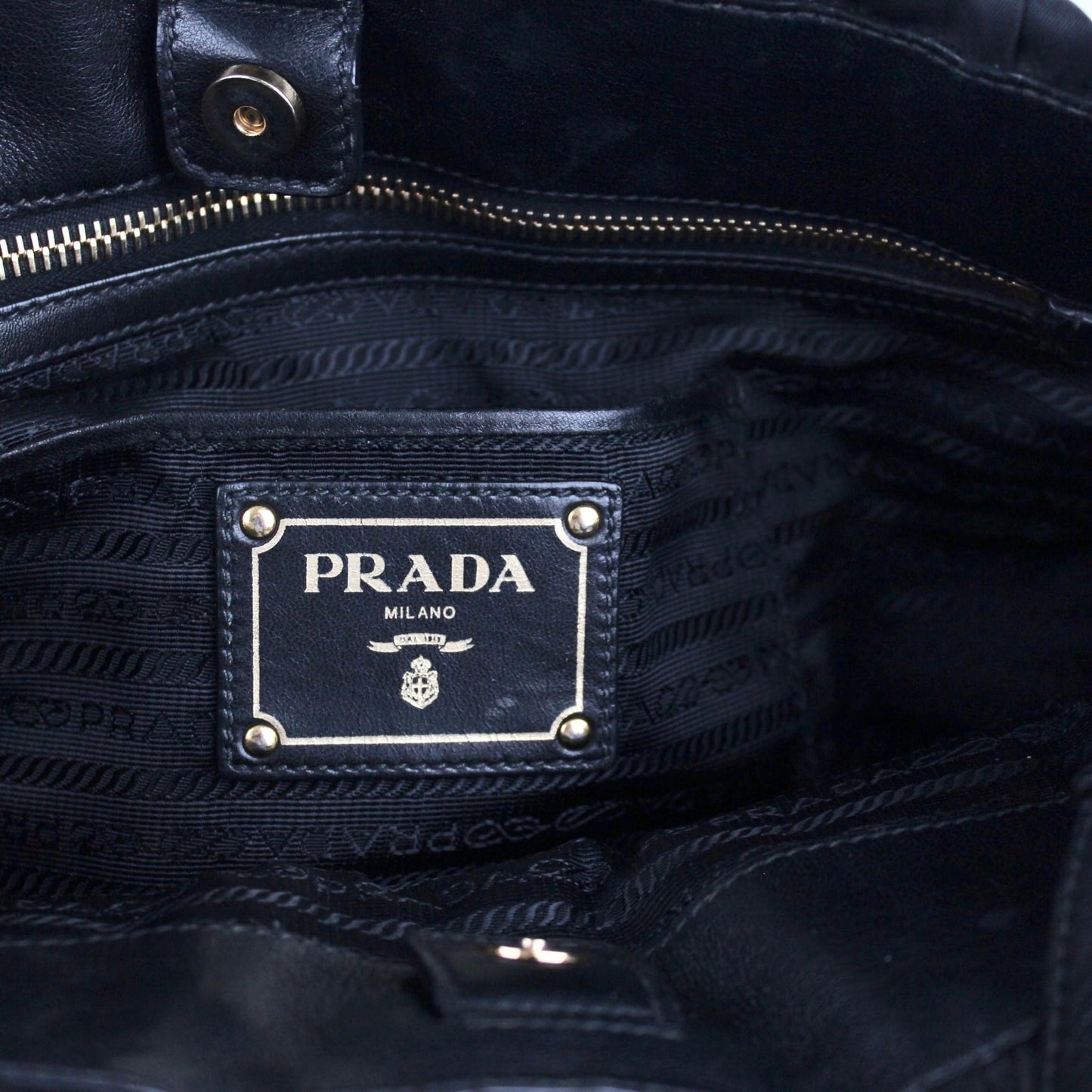 PRADA TESSUTO GAUFRE TOTE