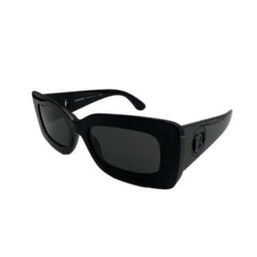 BURBERRY BLACK LOGO SUNGLASSES