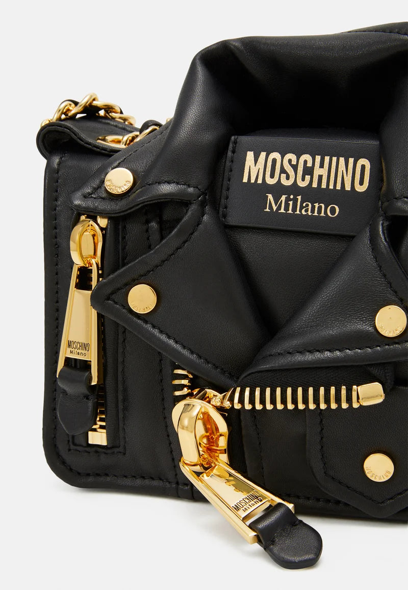 MOSCHINO BIKER MAXI BAG