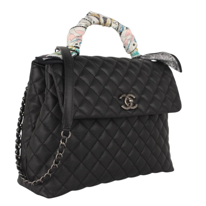 CHANEL HANDLE FLAP
