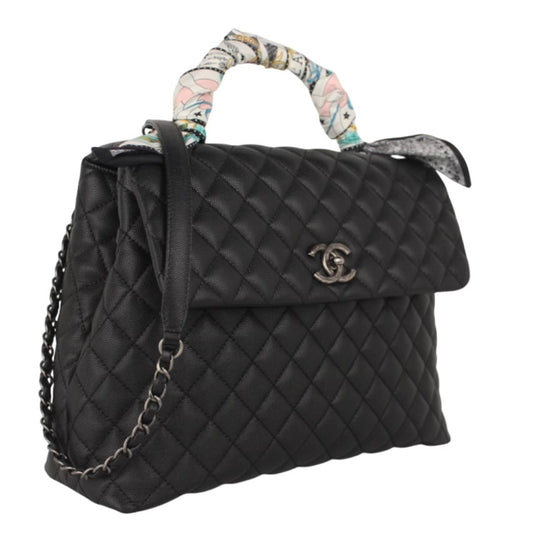 CHANEL HANDLE FLAP