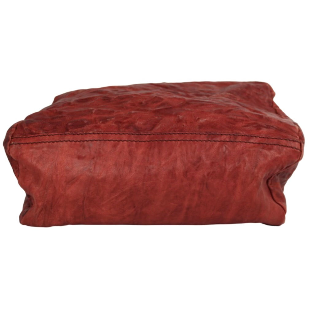 GIVENCHY PANDORA TUMBLED LEATHER HANDBAG