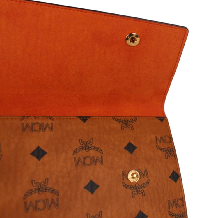 MCM LEATHER ENVELOPE BAG