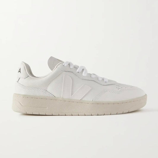 VEJA V-90 LEATHER SNEAKERS