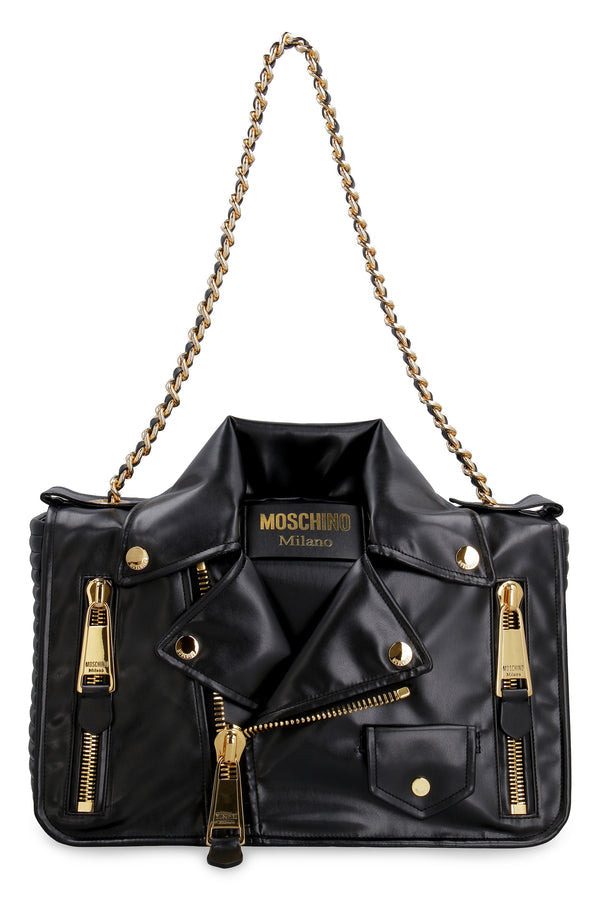 MOSCHINO BIKER MAXI BAG