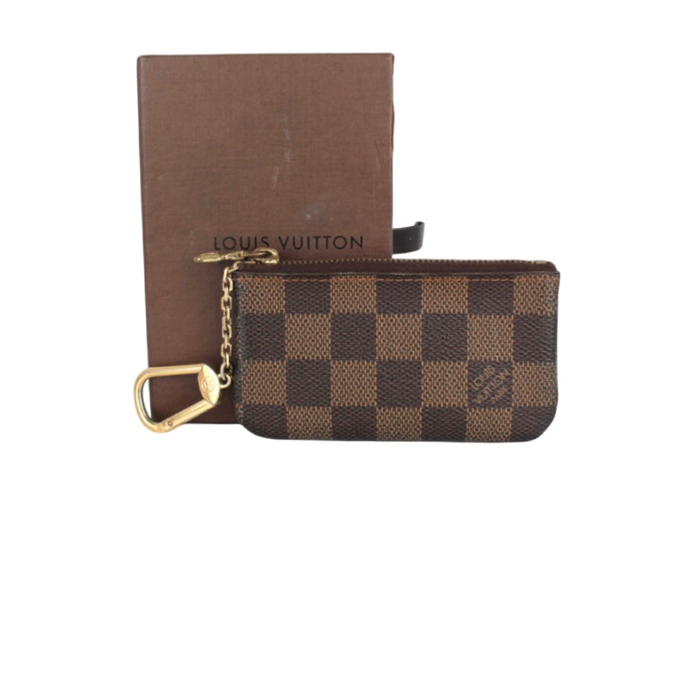 LOUIS VUITTON DAMIER EBENE KEY CLES WALLET