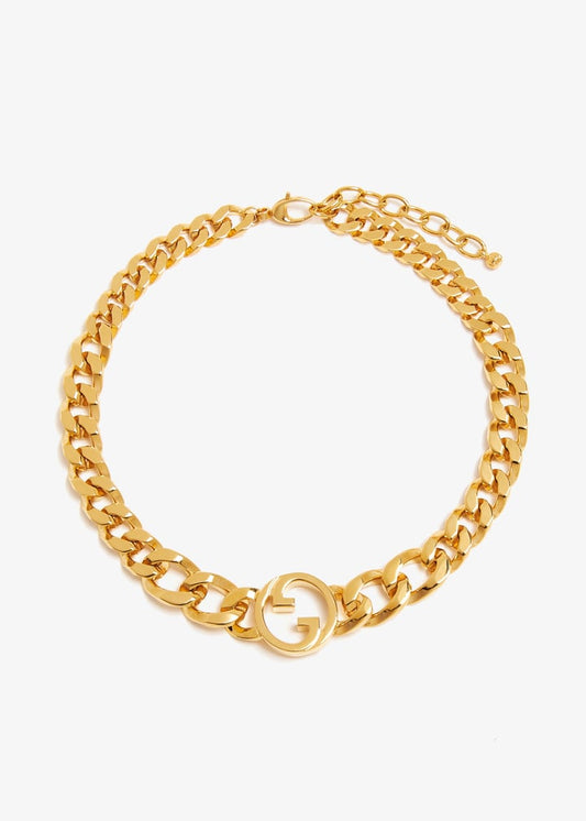 GUCCI GG BLONDIE CHAIN NECKLACE