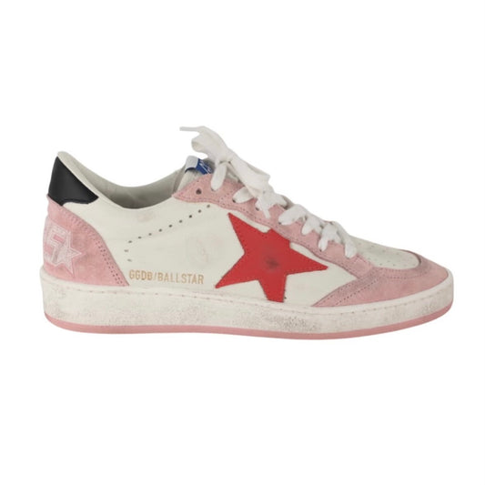 GOLDEN GOOSE BALL START LOW TOP SNEAKERS