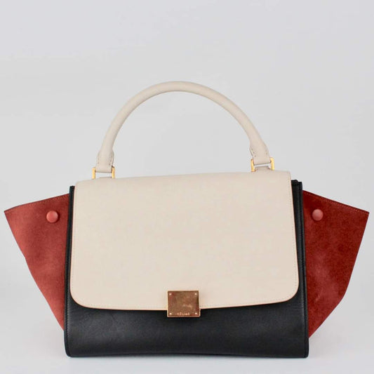 CELINE Tricolor Trapeze