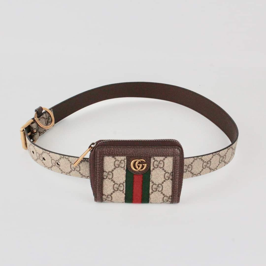 GUCCI OPHIDIA Small Belt Wallet