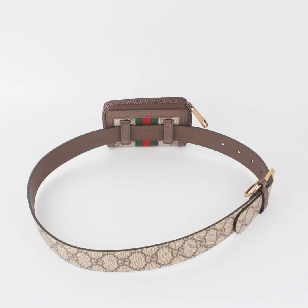 GUCCI OPHIDIA Small Belt Wallet