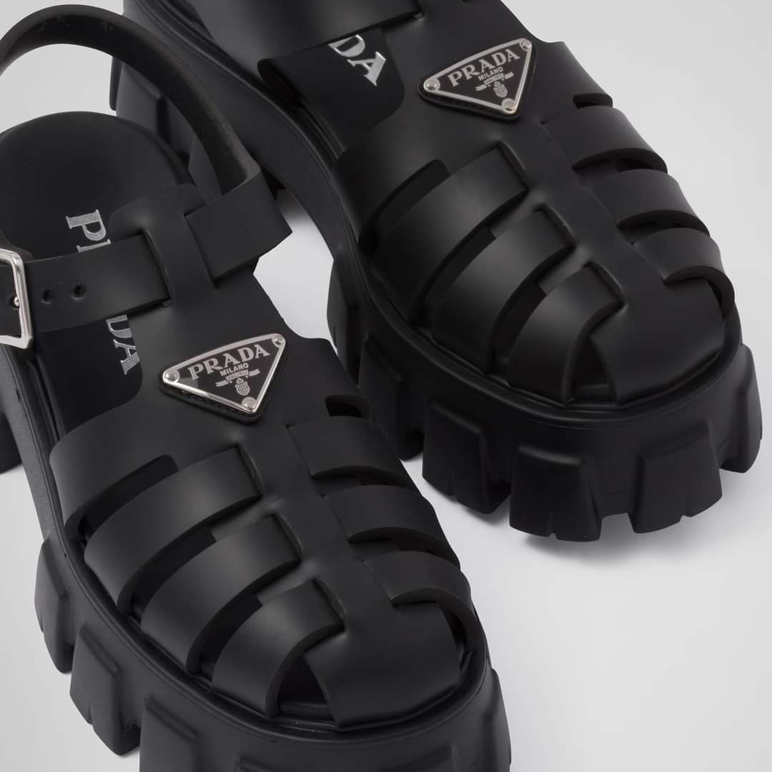 PRADA RUBBER Sandals