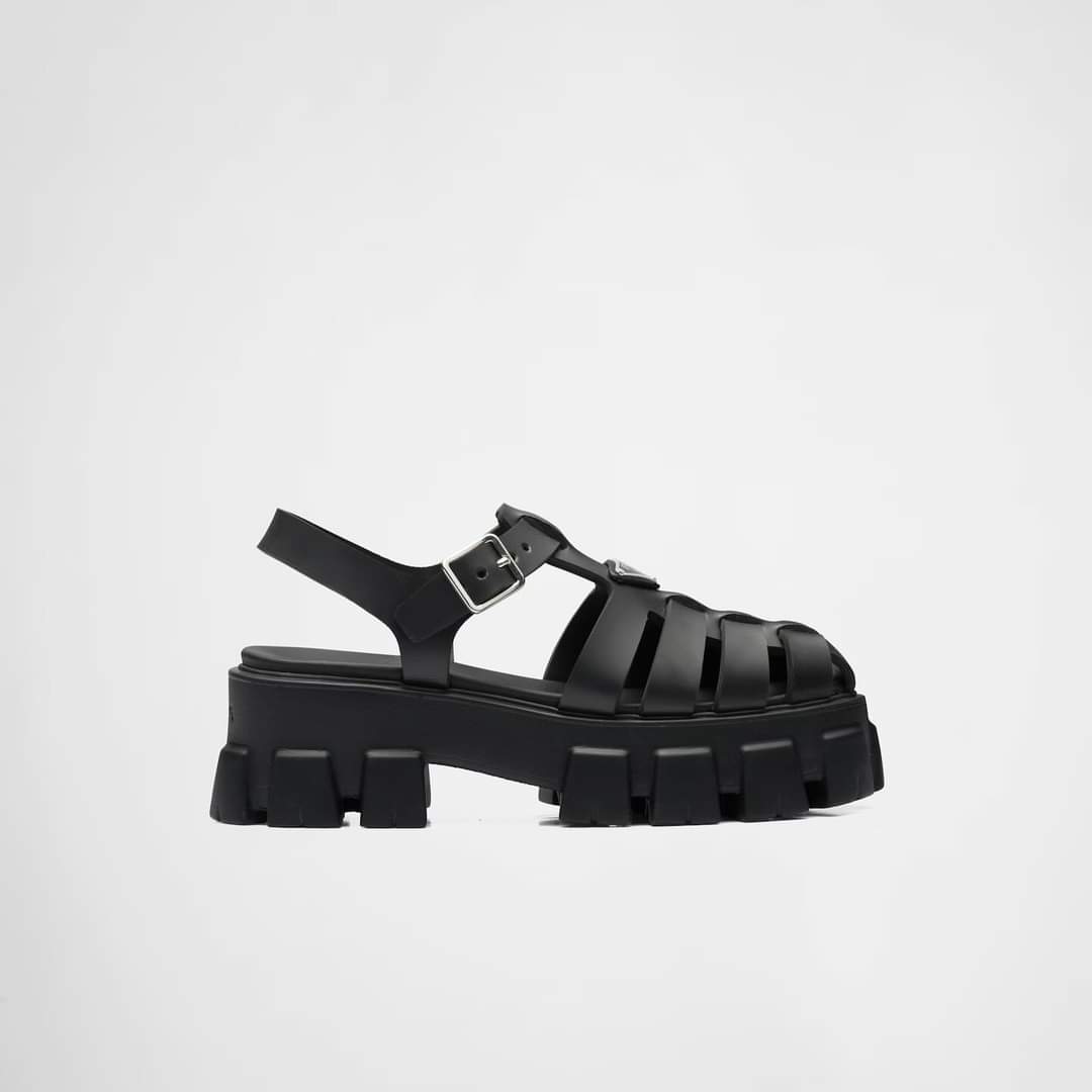 PRADA RUBBER Sandals