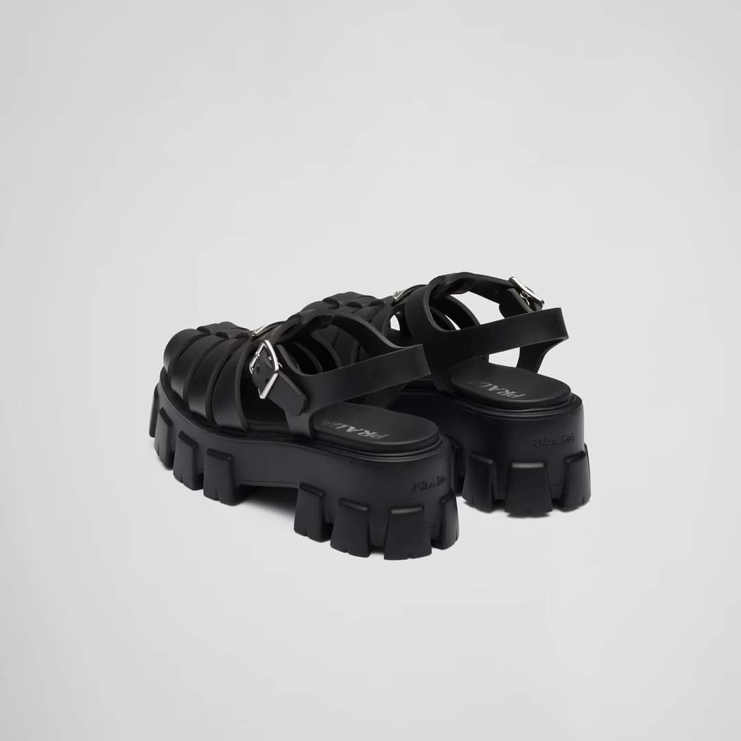 PRADA RUBBER Sandals