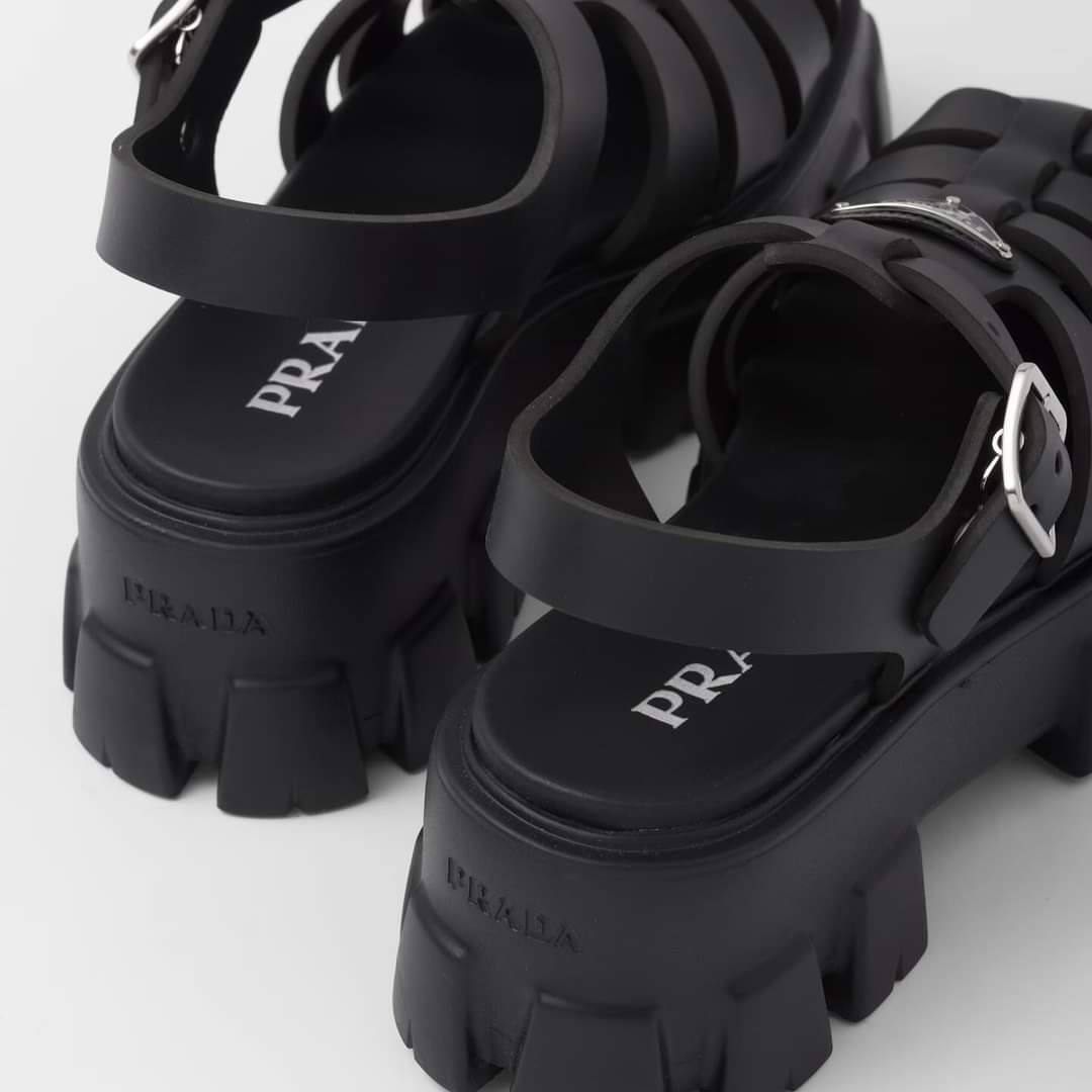 PRADA RUBBER Sandals