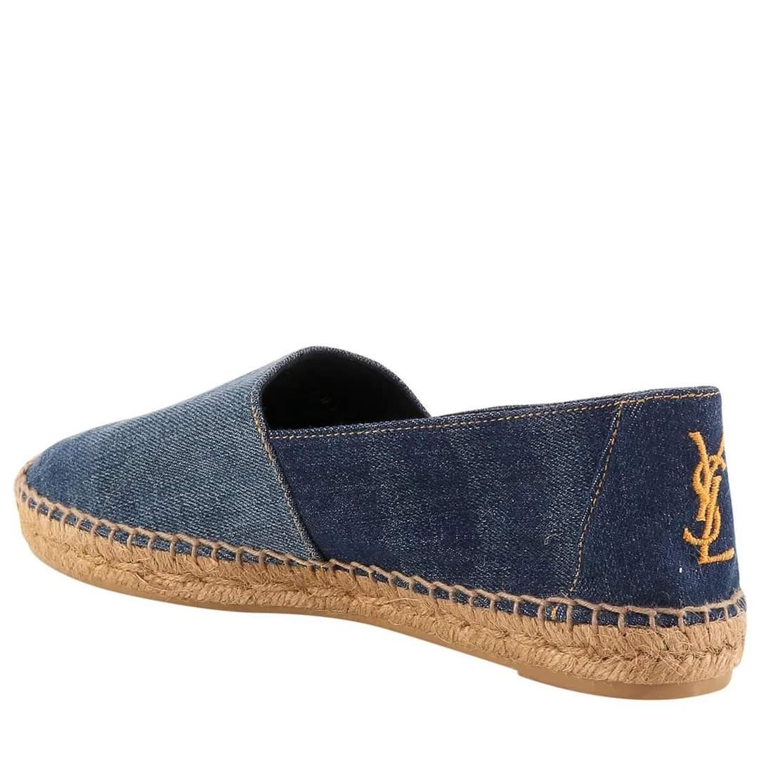 YSL DENIM ESPADRILLE