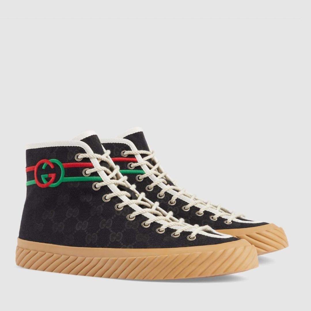 GUCCI MEN HIGH TOP SNEAKERS