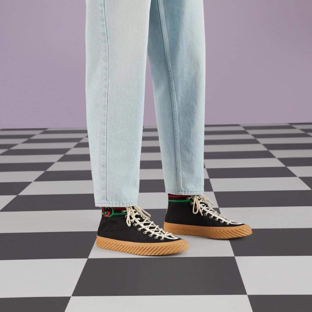 GUCCI MEN HIGH TOP SNEAKERS