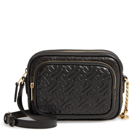 BURBERRY Embossed Monogram Black