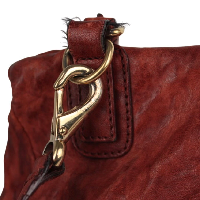 GIVENCHY PANDORA TUMBLED LEATHER HANDBAG