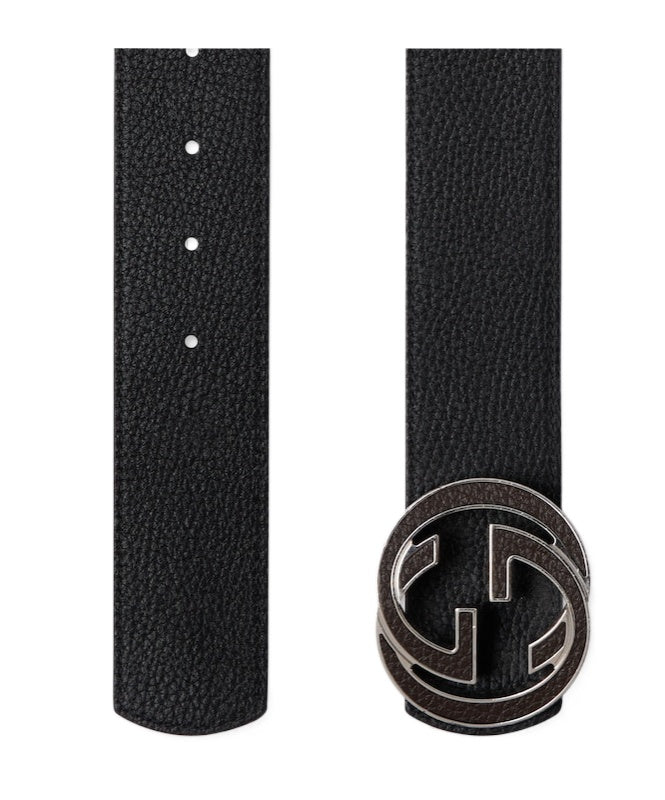 GUCCI GG UNISEX REVERSIBLE LEATHER BELT