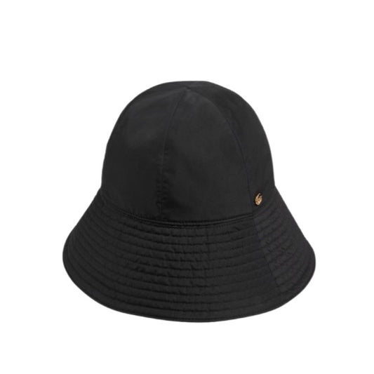 GUCCI GG BRELLA CLOCHE HAT IN BLACK