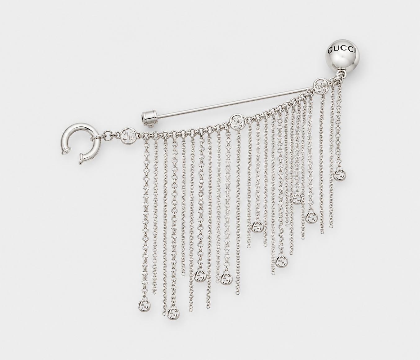 GG EAR CUFF (CAN CONVERT INTO BROOCH OR BAG ACCESSORY)