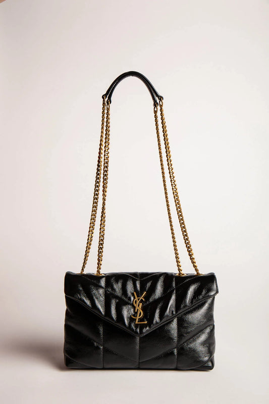 YSL YVES SAINT LAURENT PUFFER TOY SHOULDER BAG