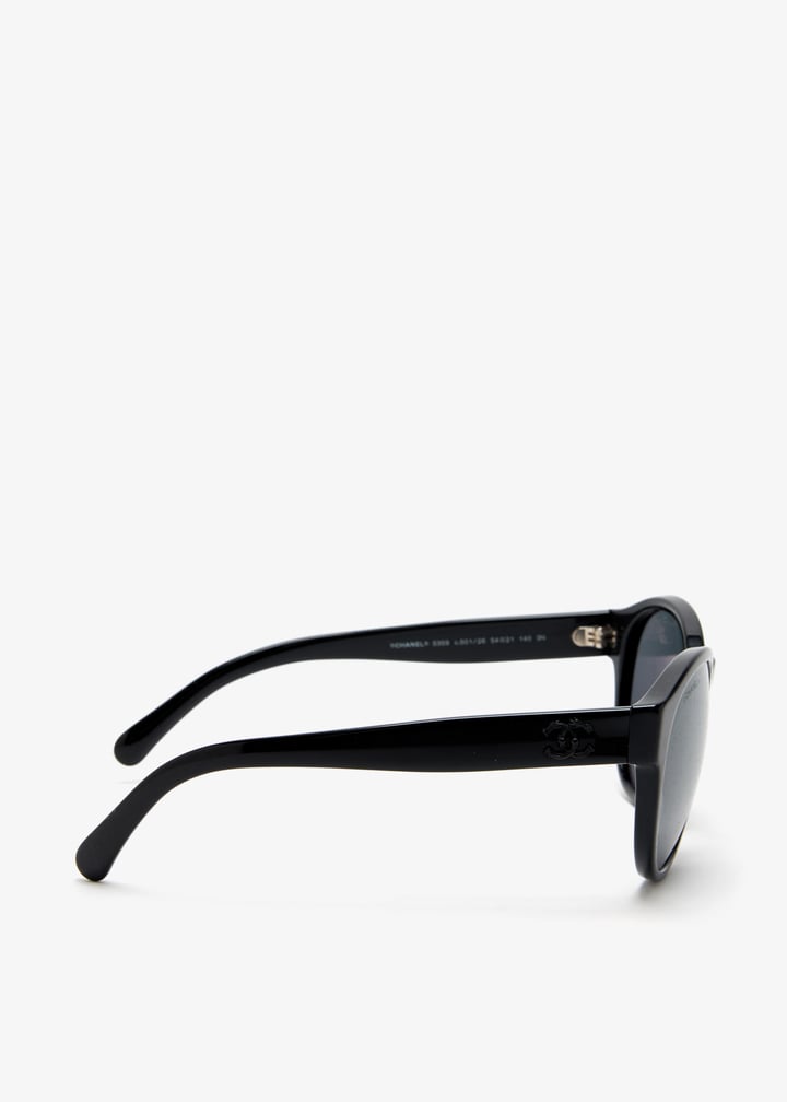 CHANEL CC 5359 ROUND ACETATE SUNGLASSES