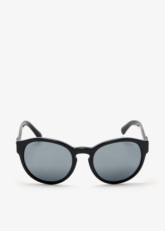 CHANEL CC 5359 ROUND ACETATE SUNGLASSES