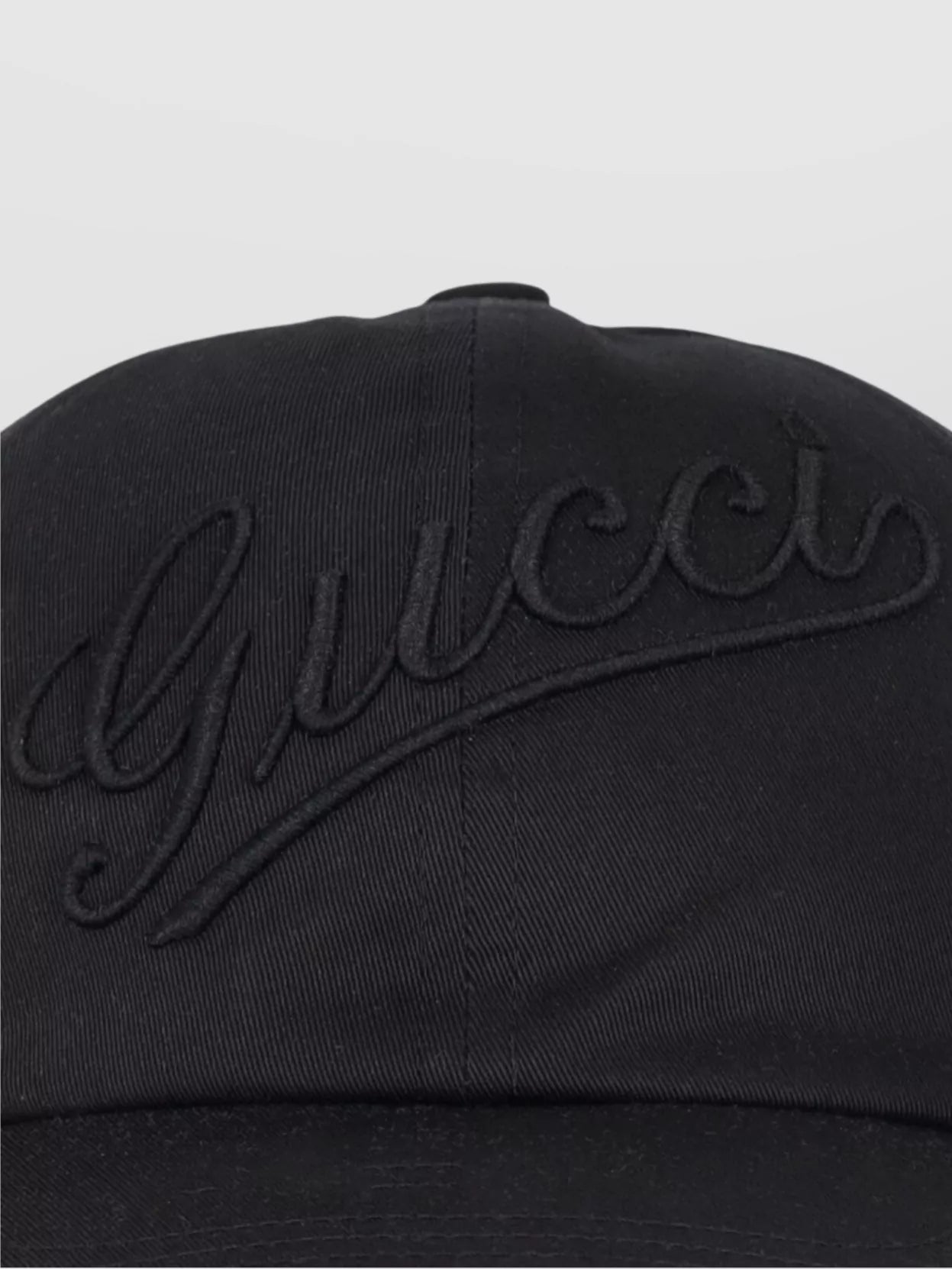 GUCCI GG UNISEX EMBROIDERED BASEBALL CAP