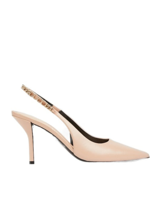 GUCCI GG SIGNORIA SLING BACK SANDALS