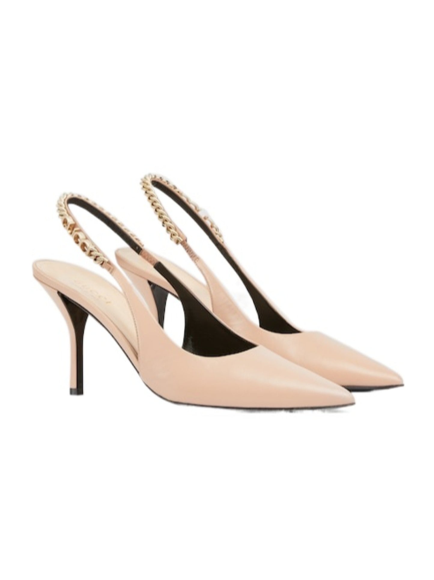 GUCCI GG SIGNORIA SLING BACK SANDALS