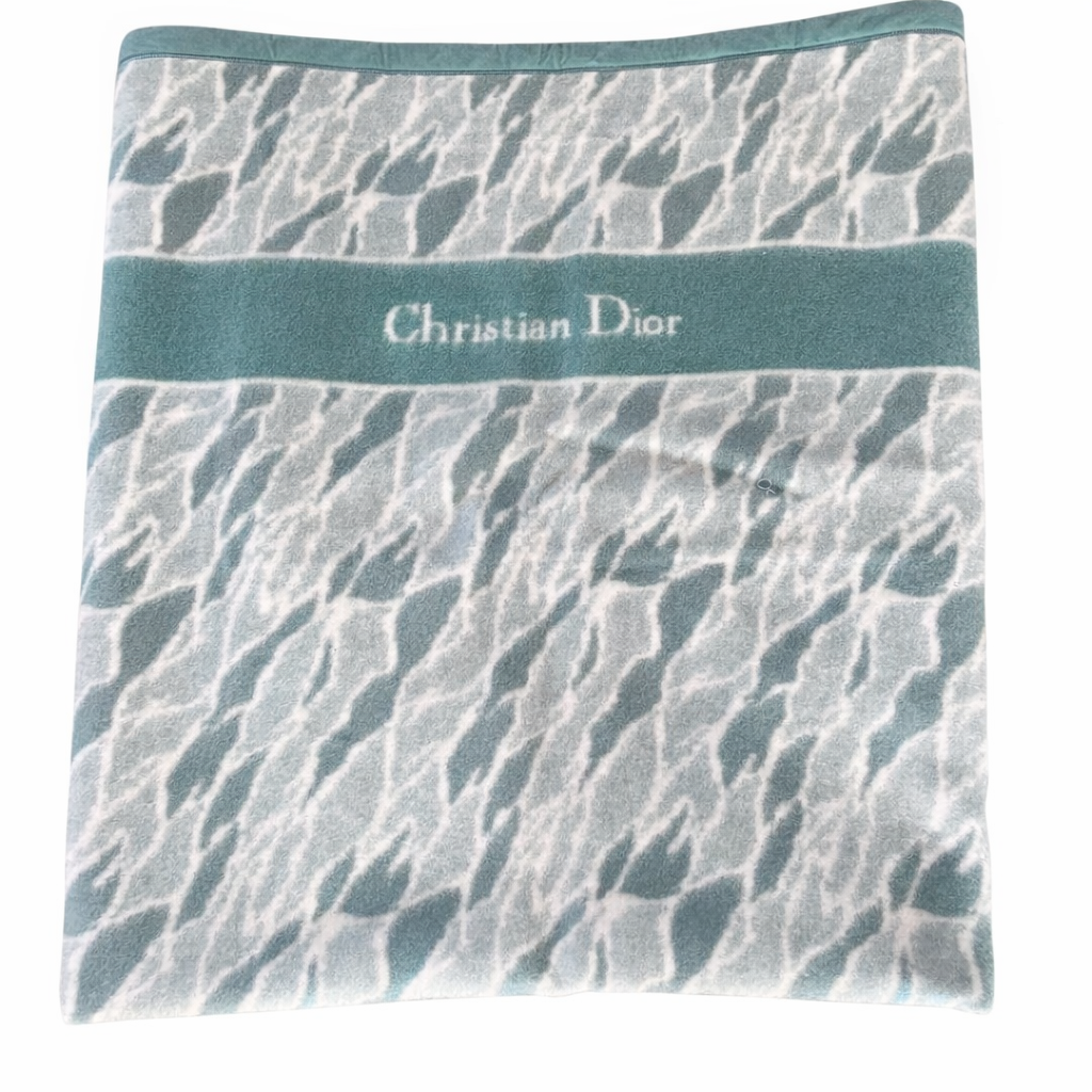 CHRISTIAN DIOR CD WOOL BLANKET