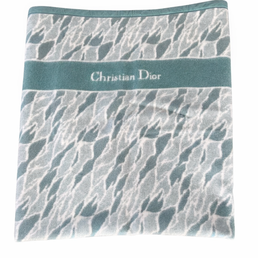 CHRISTIAN DIOR CD WOOL BLANKET