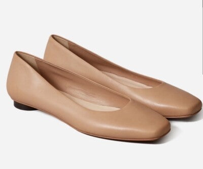 EVERLANE 90’s SQUARE TOE BALLET FLATS