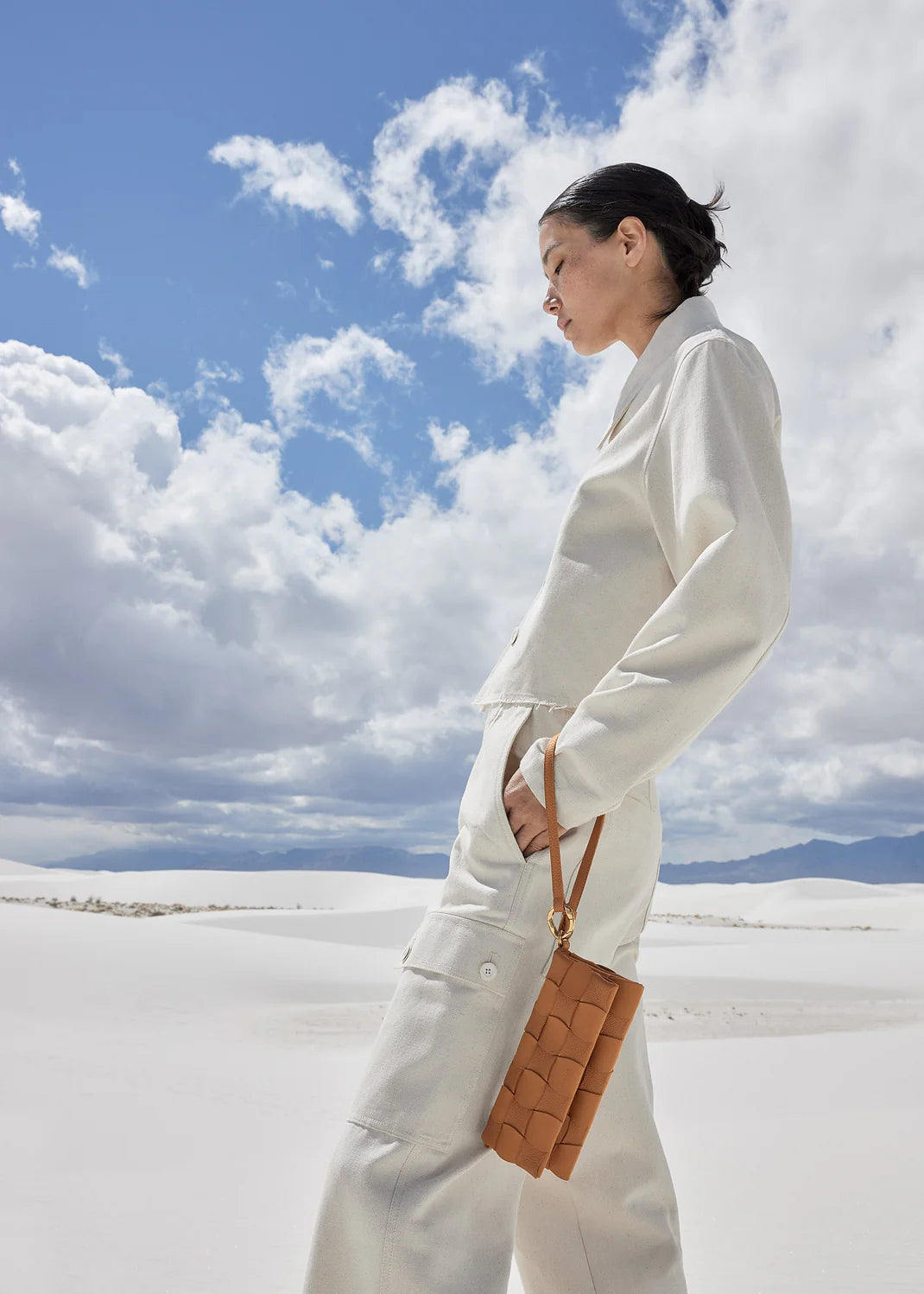 POLENE NEITI EDITION DUO CAMEL