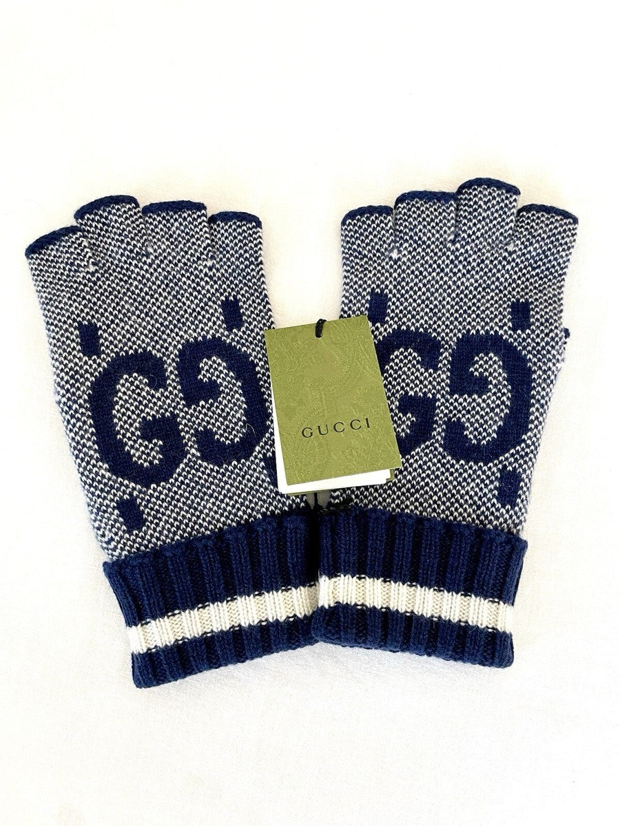 GUCCI GG WOOL GLOVES UNISEX