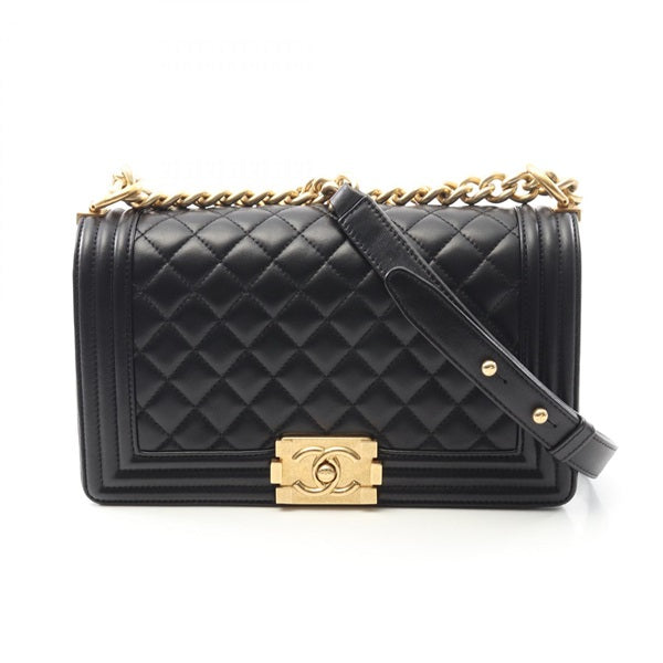 CHANEL CC BOY MEDIUM LAMBSKIN GHW