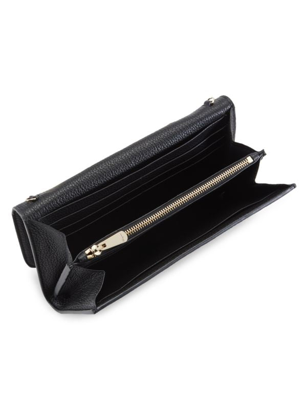 SALVATORE  FERRAGAMO GANCINI WALLET ON CHAIN